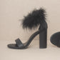 Oasis Society - Sasha Feathered Heels