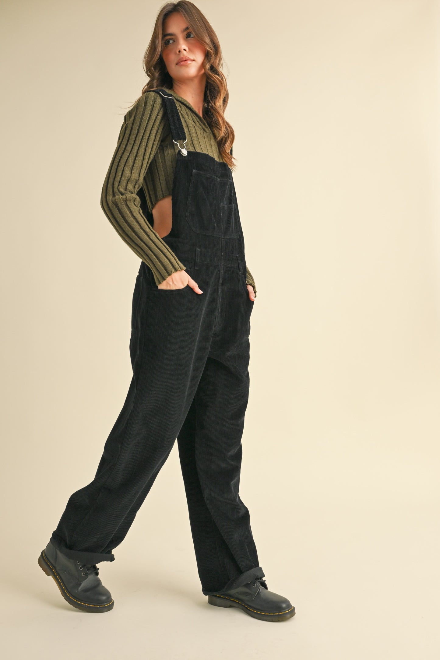 Louise Corduroy Overalls