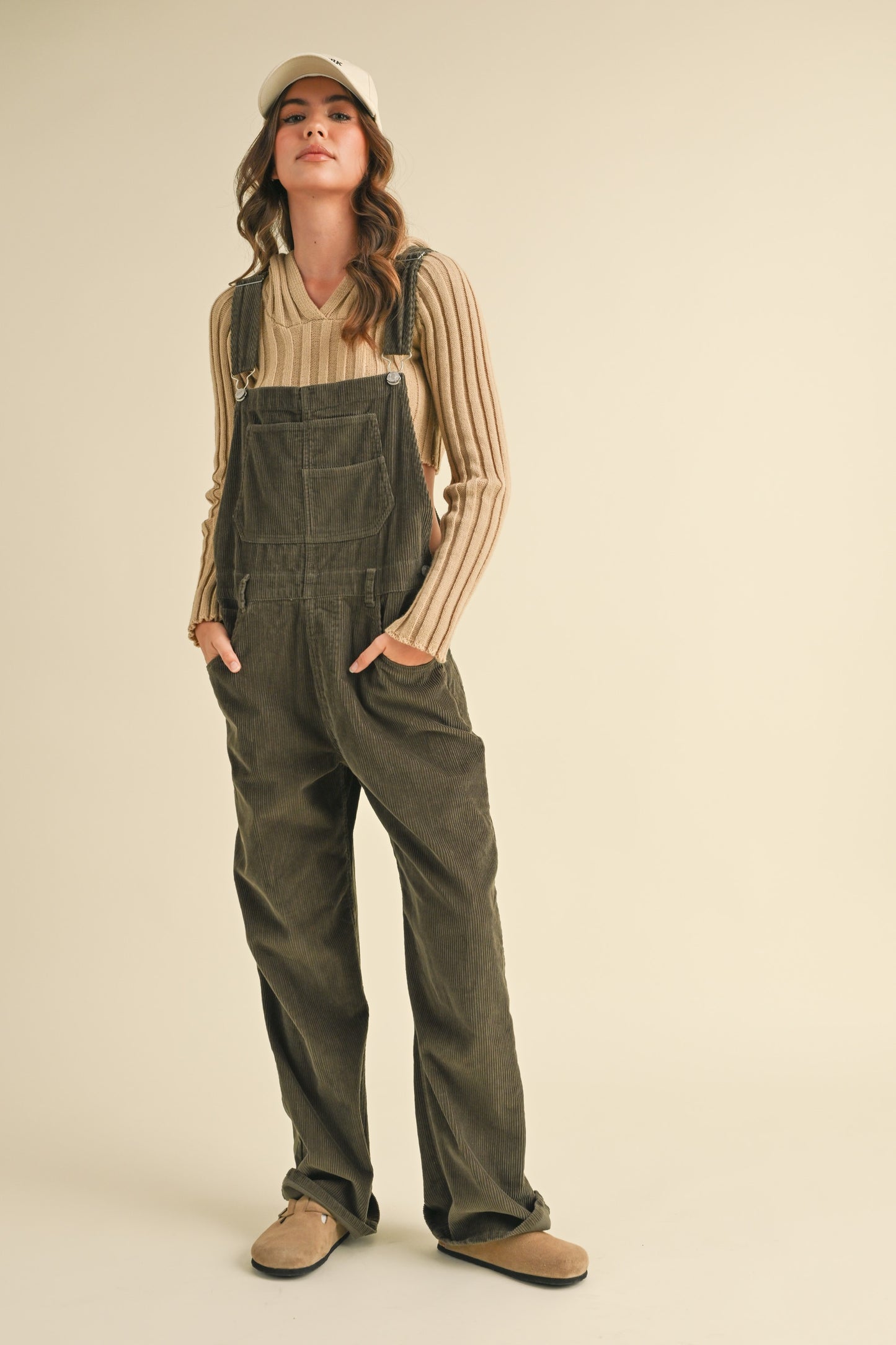 Louise Corduroy Overalls