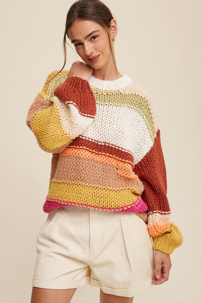 Boone Crochet Sweater