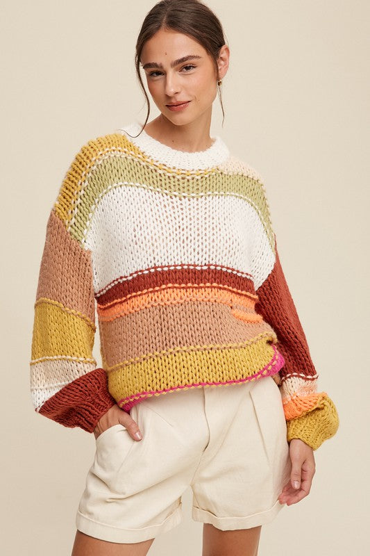 Boone Crochet Sweater