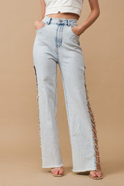 Parton Jewel Trim Jeans