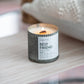 Island Life Rustic Wood Wick Candle