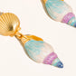Corail 18K Gold Vintage Coastal Shell Drop Earrings