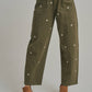 Kristin Embroidered Relaxed Pants