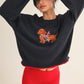 Minnie Embroidered Sweater