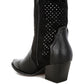 Prosia Rhinestone-Studded Cowboy Boots