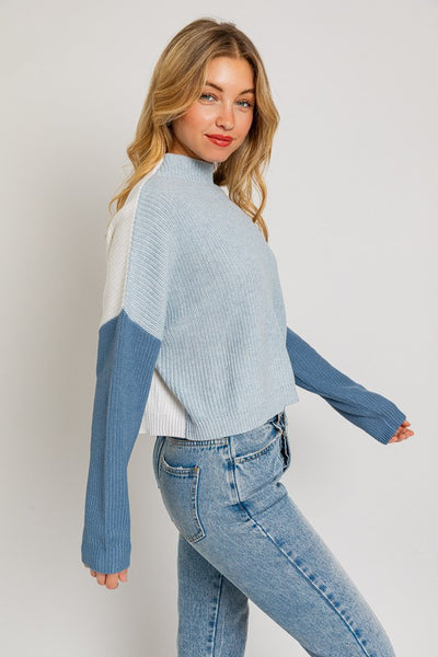 Ritz Color Block Sweater
