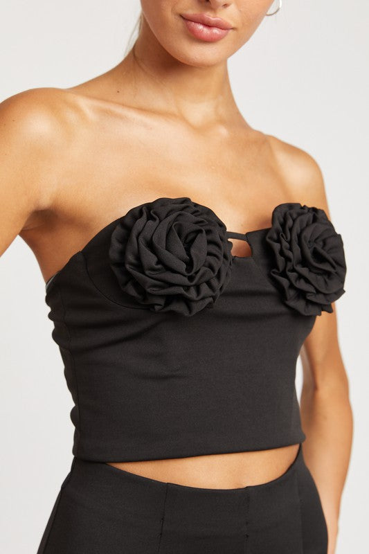 Top con bustier de Nala