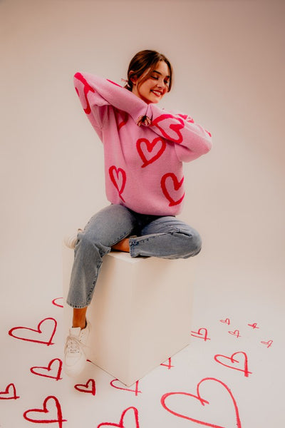 Hearts for You Sweater