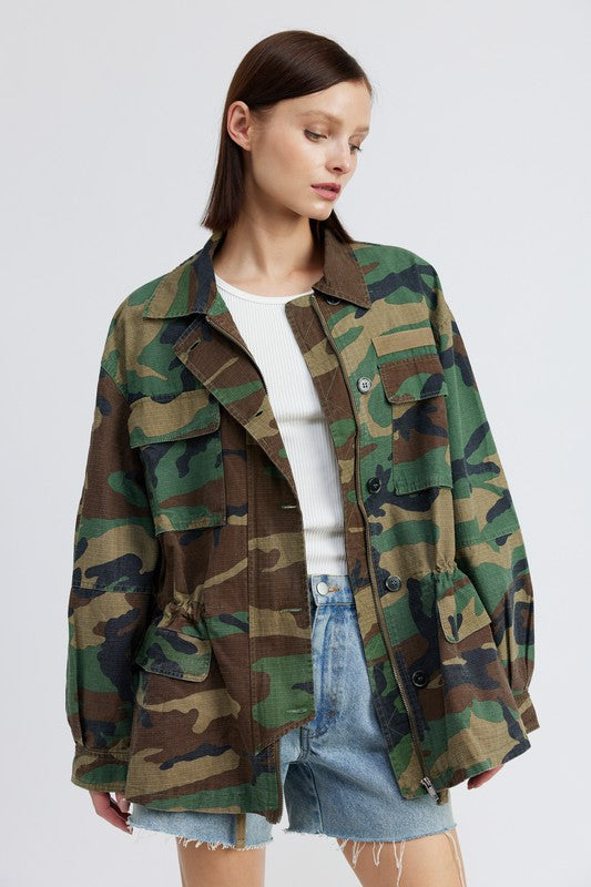 Chaqueta de camuflaje de Parks