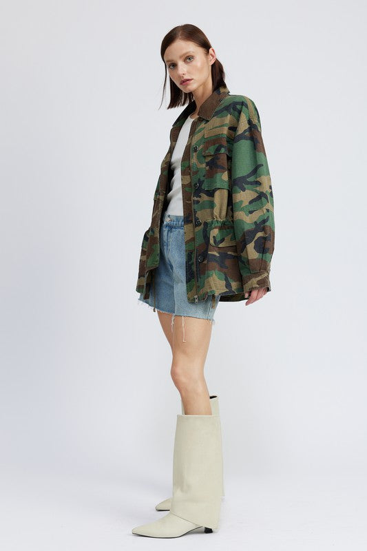 Chaqueta de camuflaje de Parks