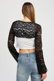 Greta Lace Bolero