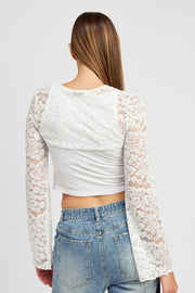 Greta Lace Bolero