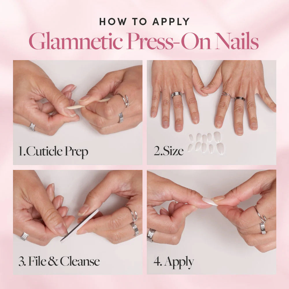 Chateau Press-On Nails | Short Almond