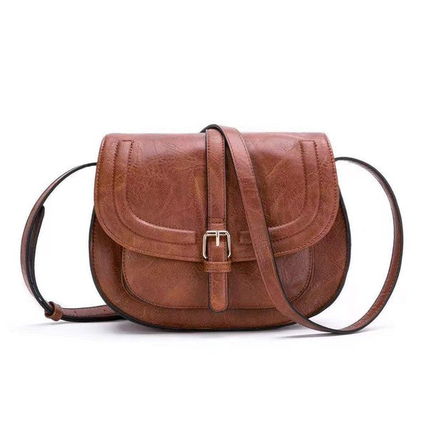 Bolso bandolera con hebilla plegable Blair