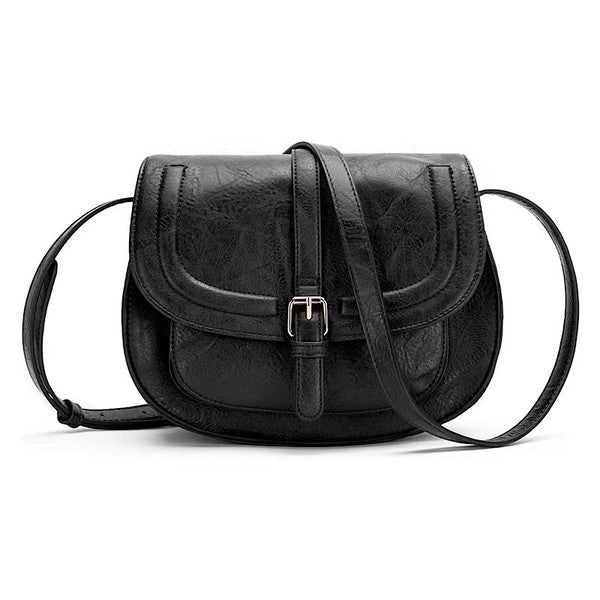 Bolso bandolera con hebilla plegable Blair