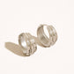 Gevrey Non-Tarnish Silver Hoop Earrings
