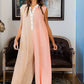 Palmer Two-Tone Striped Jumpsuit