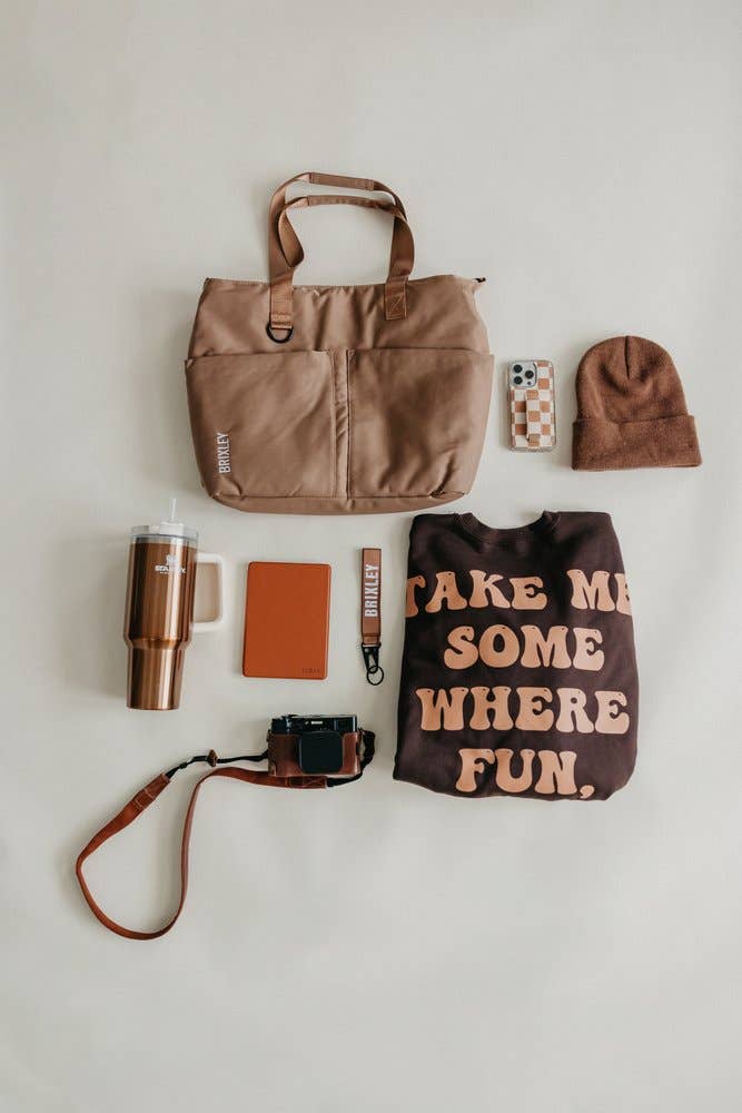 Brixley Tote Bag - Tan