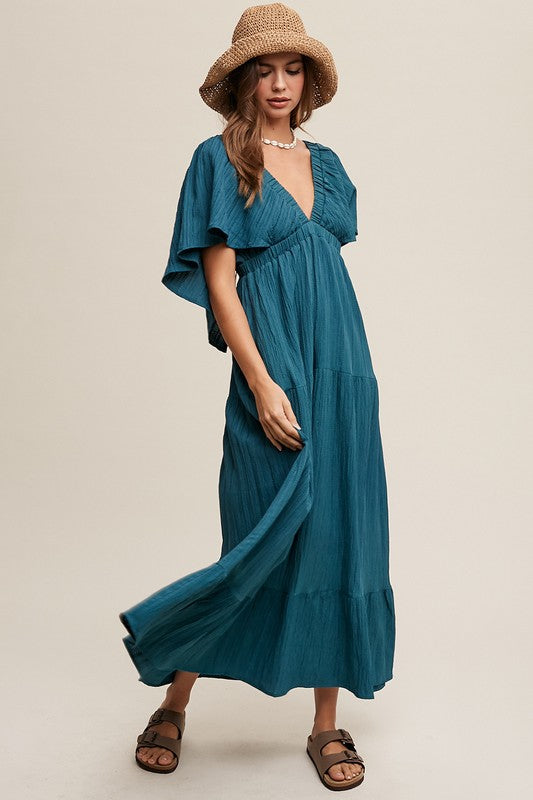 Robe longue en vacances