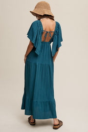 Robe longue en vacances