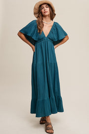 Robe longue en vacances