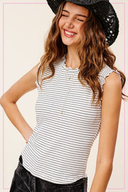 Blusa con mangas con volantes Seasons