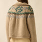 Olivia Fair Isle Sweater Jacket