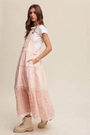 Romantic Overall Maxi Dress