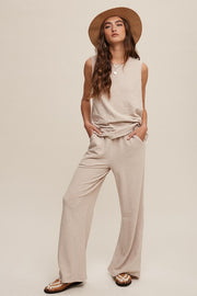 Harlow Knit Tank and Sweat Pant Set