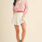 Lumina Striped Knit Rugby Sweater