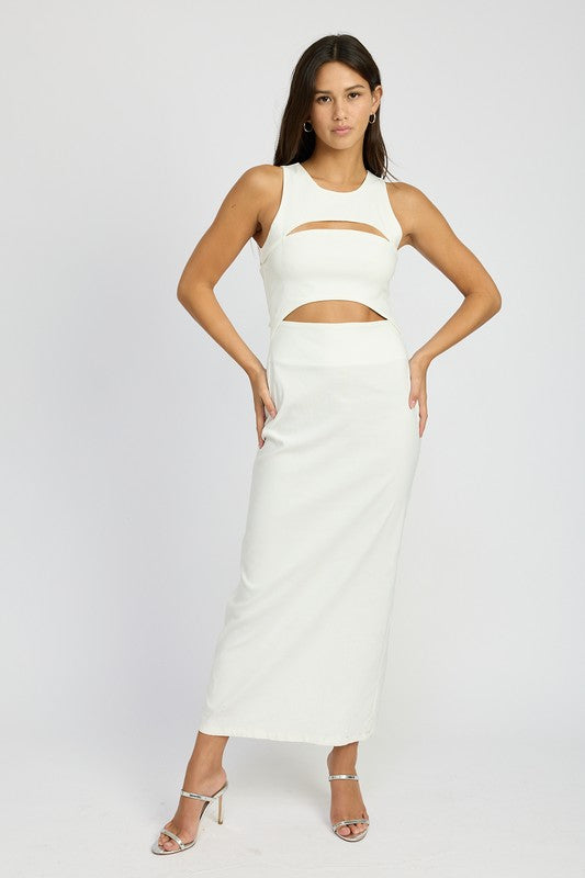 Robe mi-longue Nicole