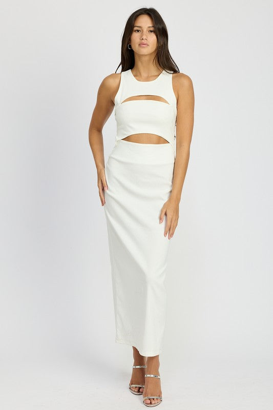 Robe mi-longue Nicole