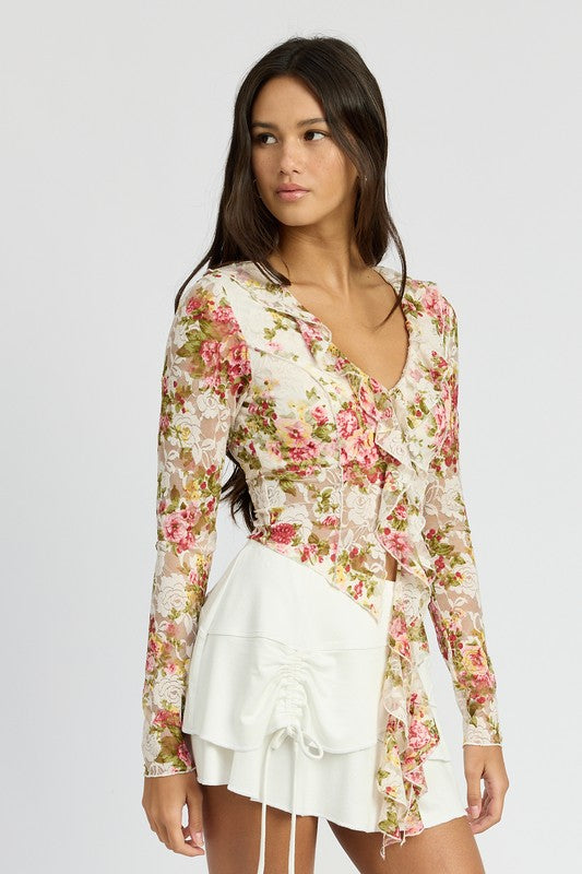 Zena Floral Blouse