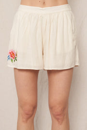 Isla Embroidered Shorts