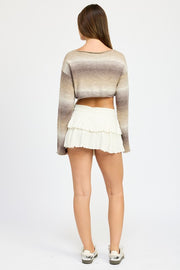 Zain Cropped Sweater