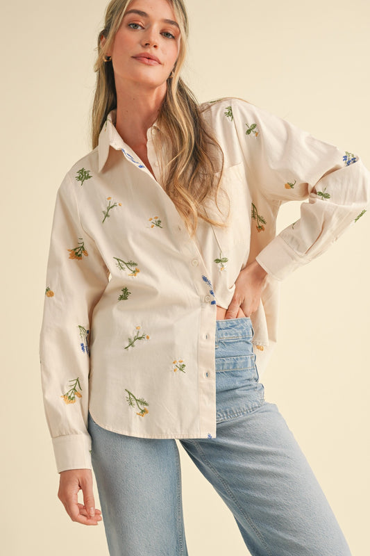 Leilani Embroidered Shirt