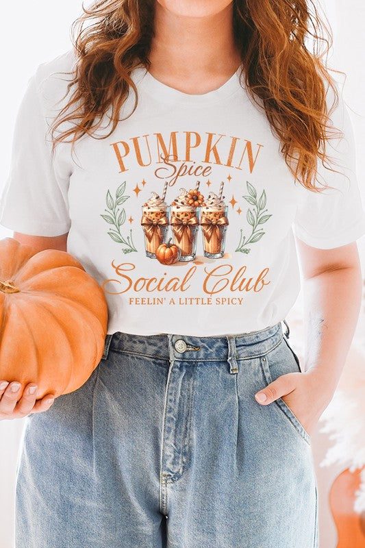 T-shirt graphique Pumpkin Spice Social Club