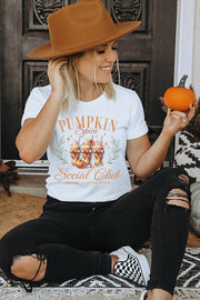 Pumpkin Spice Social Club Graphic Tee