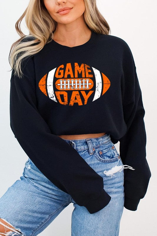 Sweat-shirt en polaire à imprimé graphique Game Day Football