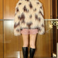 Metz Shaggy Fur Coat