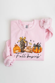 Fall Basics Graphic Fleece Sweatshirt