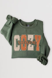 Cozy Season Graphic Fleece Sweatshirt