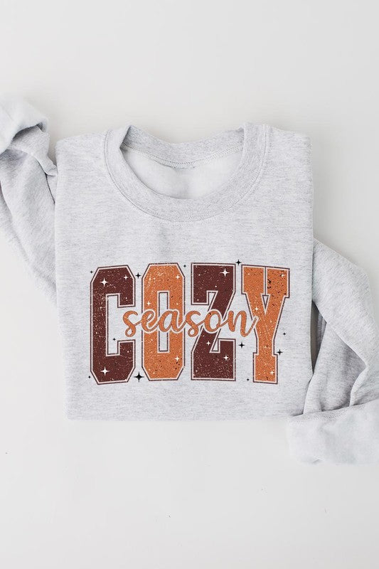 Cozy Season Graphic Fleece Sweatshirt