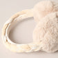 Velvet Braided Faux Fur Fuzzy Earmuffs