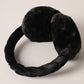 Velvet Braided Faux Fur Fuzzy Earmuffs