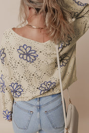 Pennie Floral Sweater