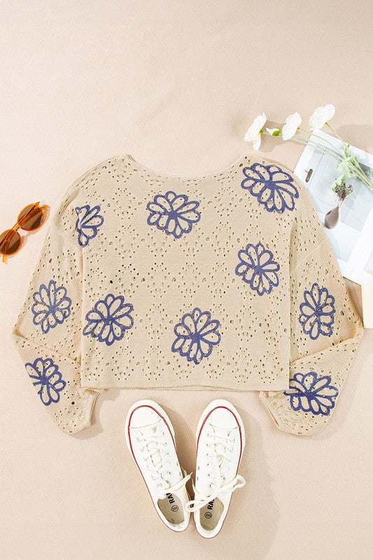 Pennie Floral Sweater