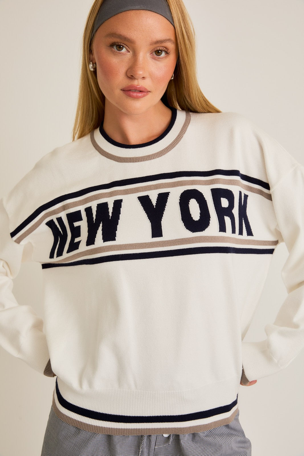 New York Sweater Top